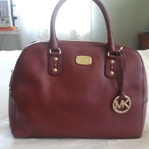 Michael Kors Medium Saffiano Satchel